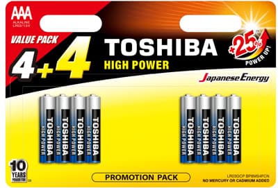 HIGH POWER AAA MP-12 (SHRINK PACK)