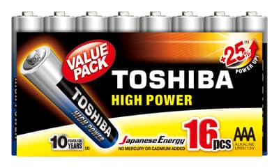 HIGH POWER AAA MP-16 (SHRINK PACK)