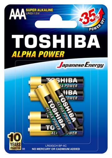 ALPHA POWER AAA BP-6 (BLISTER PACK)