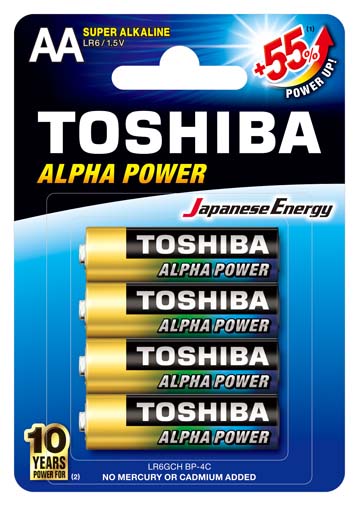 ALPHA POWER AA BP-4 (BLISTER PACK)